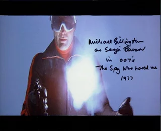 Michael Billington autograph