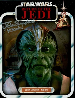 John Simpkin autograph