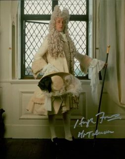 Hugh Fraser autograph