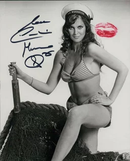 Caroline Munro autograph