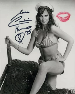 Caroline Munro autograph