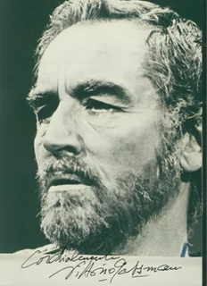 Vittorio Gassman autograph