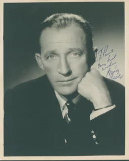 Bing Crosby autograph
