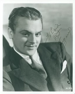 James Cagney autograph