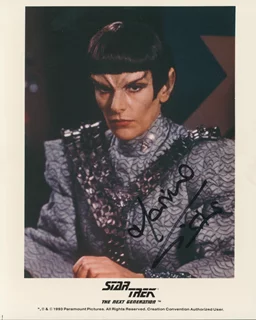Marina Sirtis autograph