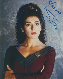 Marina Sirtis autograph