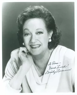 Dorothy Lamour autograph