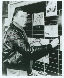 Robert Lansing autograph