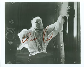 Oliver Reed autograph