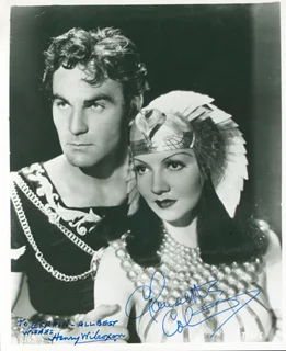 Cleopatra autograph
