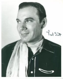 Fred Scott autograph