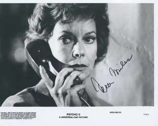 Vera Miles autograph