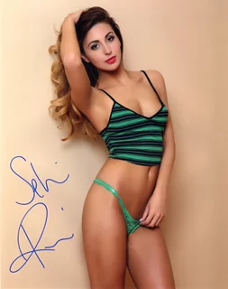 Selena Riviera autograph