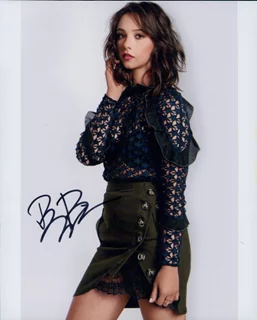 Britt Baron autograph