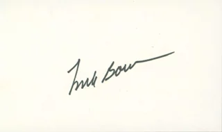 Frank Borman autograph