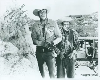 Buster Crabbe autograph