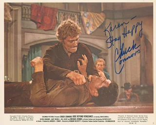 Chuck Connors autograph
