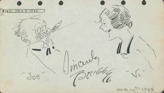 Clare Briggs autograph