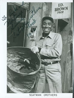 Scatman Crothers autograph