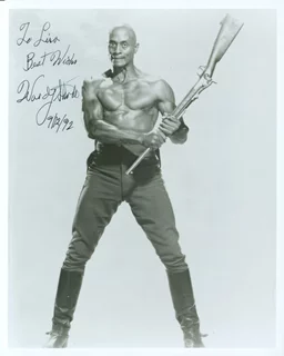 Woody Strode autograph