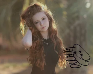 Francesca Capaldi autograph