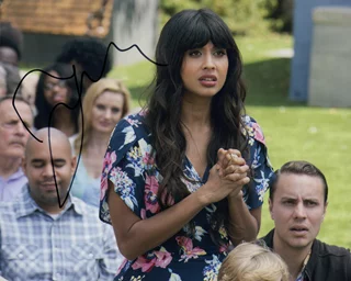 Jameela Jamil autograph