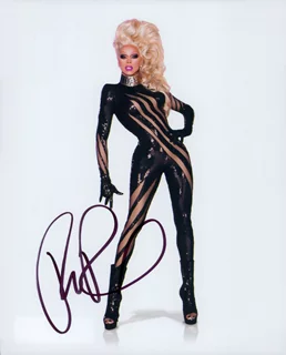 RuPaul autograph
