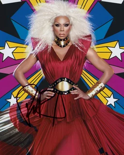 RuPaul autograph