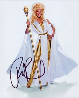 RuPaul autograph
