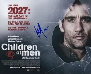 Alfonso Cuaron autograph
