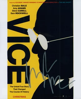 Christian Bale autograph