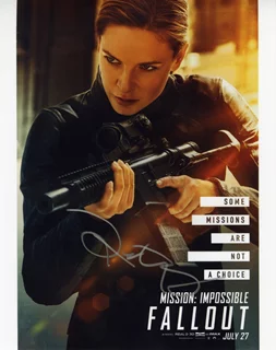 Rebecca Ferguson autograph