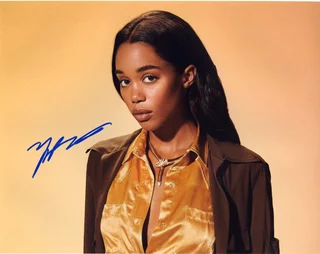 Laura Harrier autograph