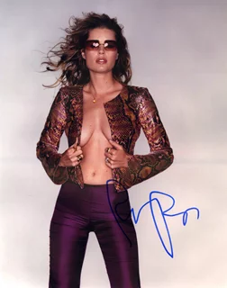 Rebecca Romijn autograph