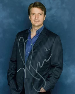 Nathan Fillion autograph