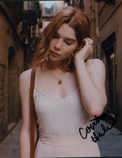 Courtney Halverson autograph