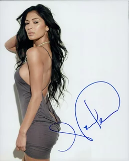 Nicole Scherzinger autograph
