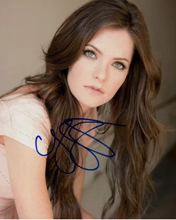 Meghann Fahy autograph