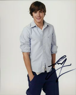 Zac Efron autograph