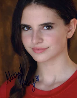 Abigail Haley autograph