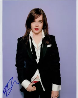 Ellen Page autograph