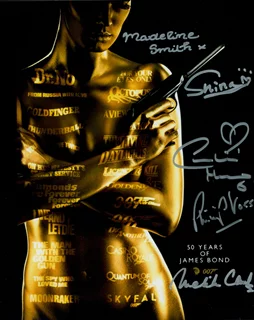 James Bond autograph