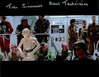 Tina Simmons autograph