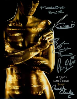 James Bond autograph