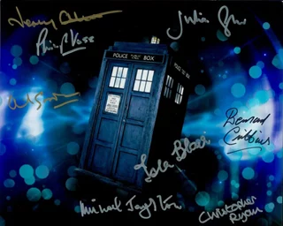 Doctor Who autograph