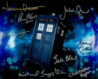 Doctor Who autograph