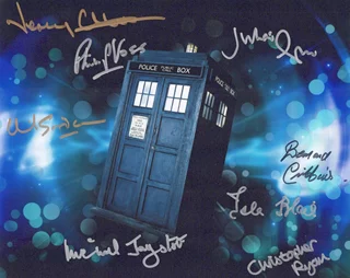 Doctor Who autograph