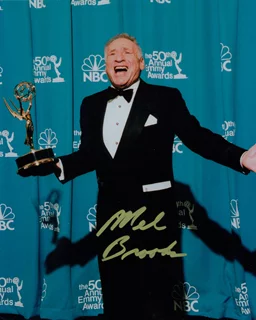 Mel Brooks autograph