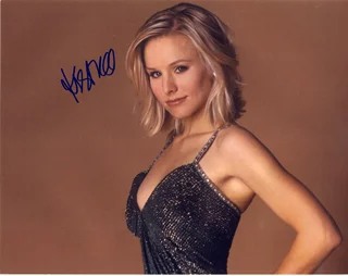 Kristen Bell autograph