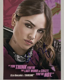Eiza Gonzalez autograph